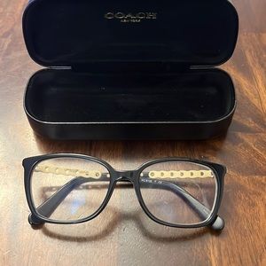 Coach plastic glasses frames. Case included.